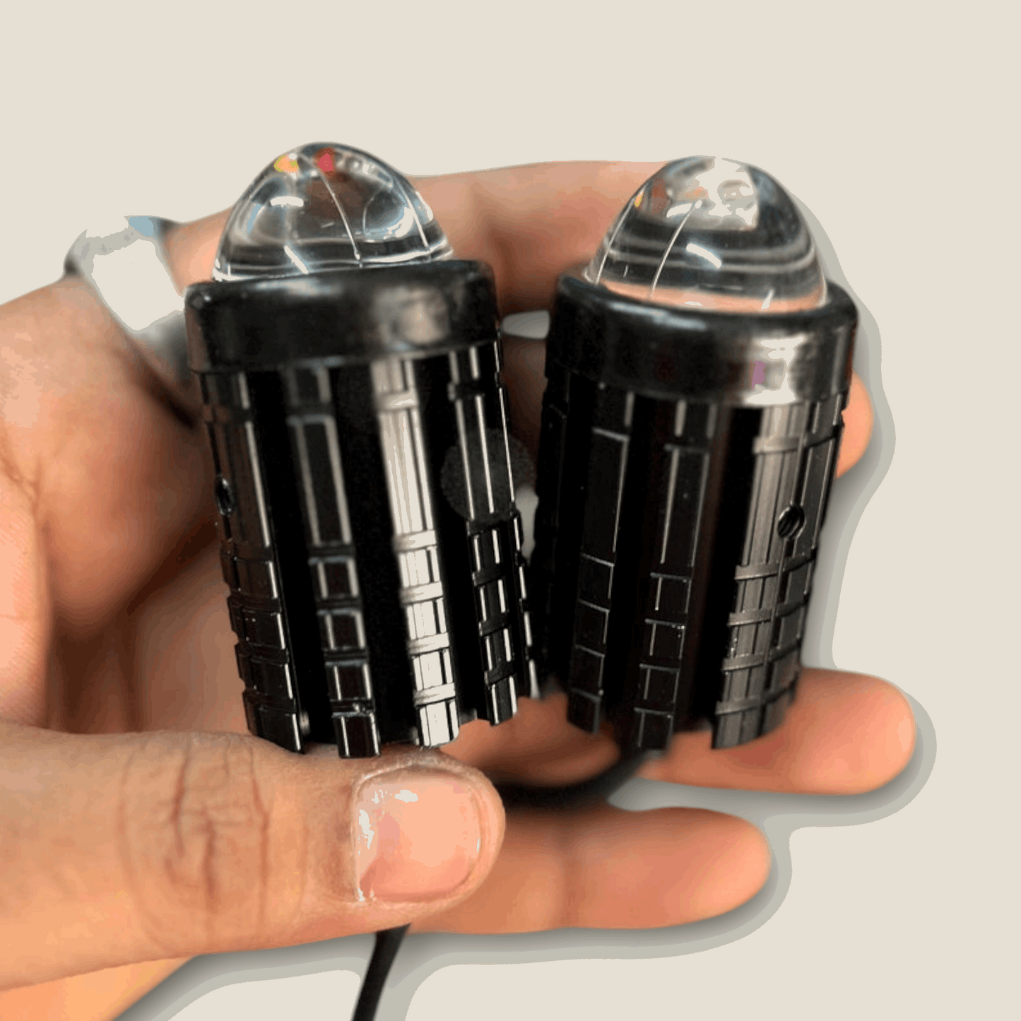 Universal U1 Projector Dual Color Mini driving Lens Fog Light with Free Switch (Set of 2)