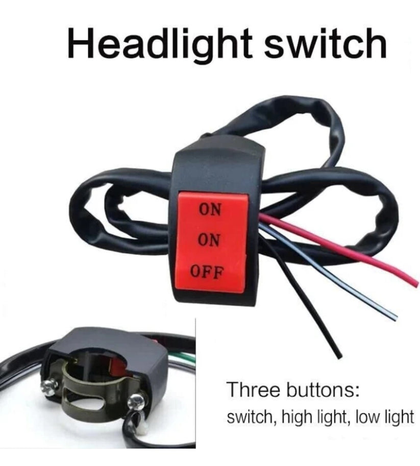 Universal U1 Projector Dual Color Mini driving Lens Fog Light with Free Switch (Set of 2)