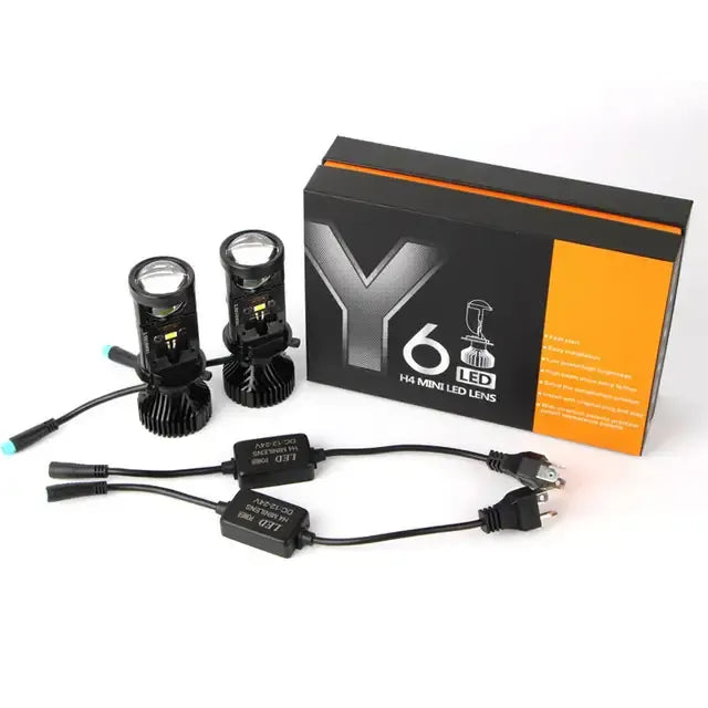 Universal Y6 45W H4 Mini Lens Projector ( Pack of 1 )