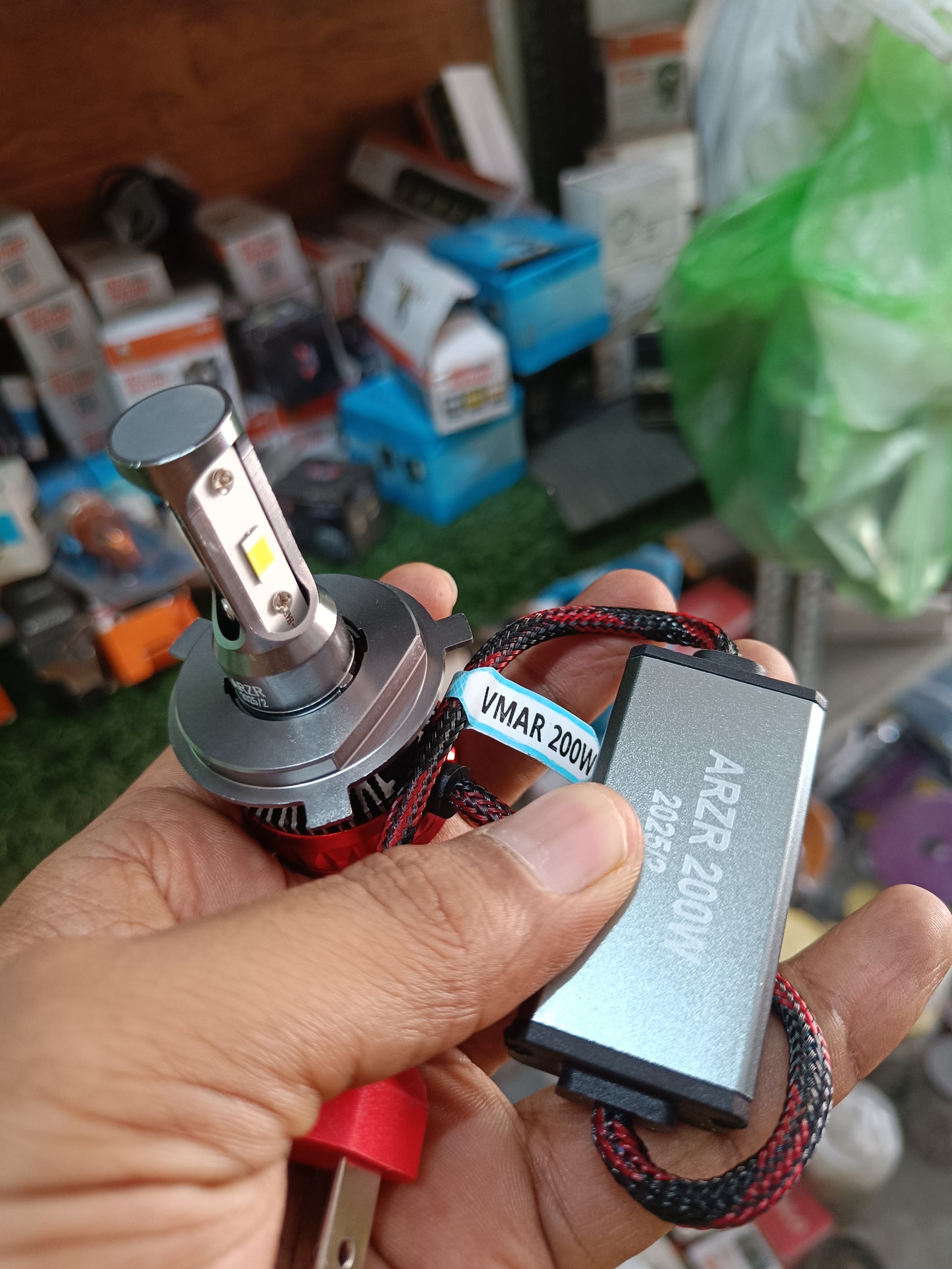 ARZR 200W LED HEADLIGHT