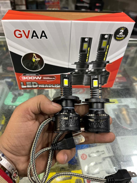 GVAA 300W LED Headlight for car (pack of 2) 2 Year Full Replacement Guarantee
