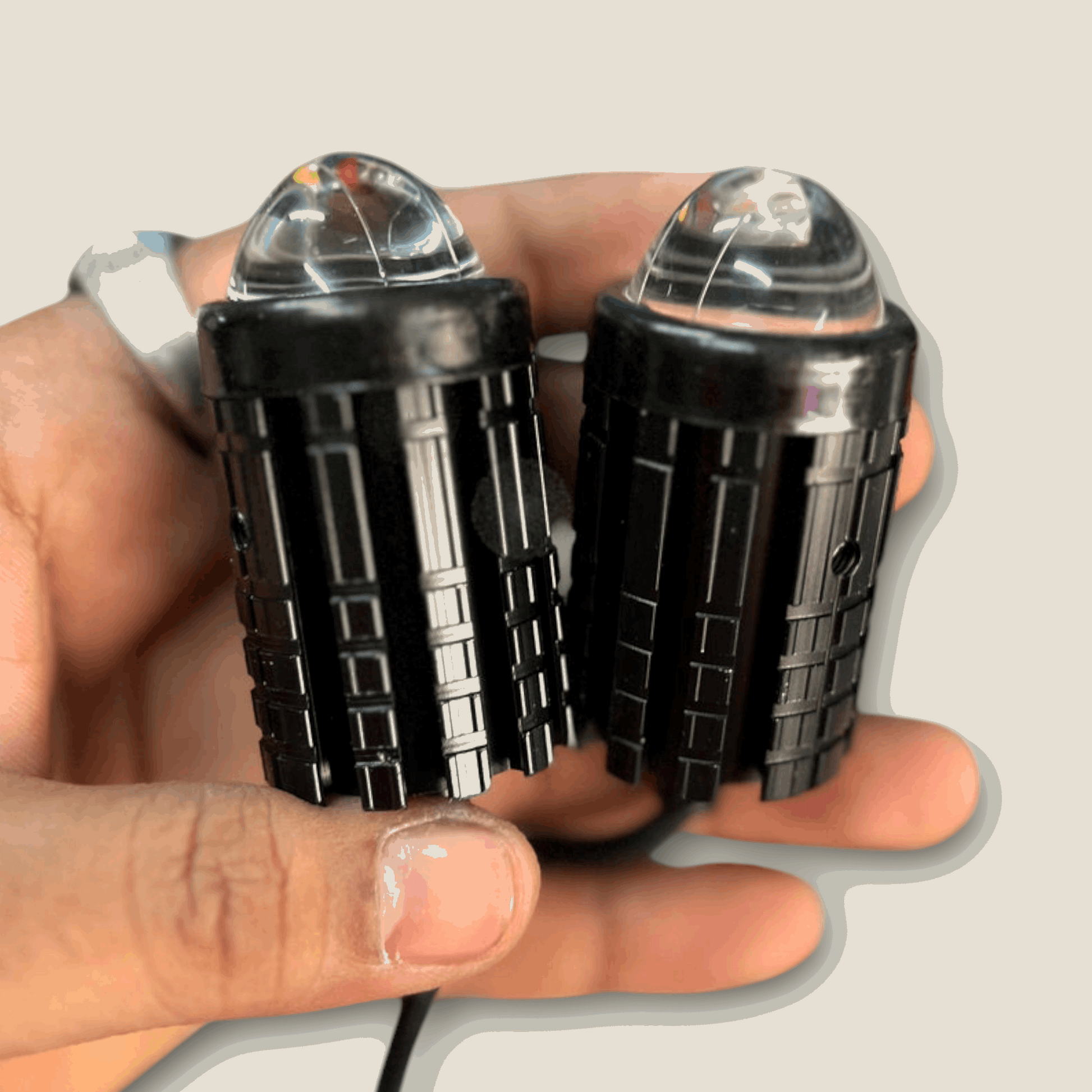 Universal U1 Projector Dual Color Mini driving Lens Fog Light with Free Switch (Set of 2)