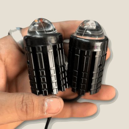 Universal U1 Projector Dual Color Mini driving Lens Fog Light with Free Switch (Set of 2)