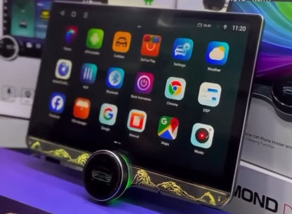 Gemstone 4+64GB 11.5 Inches Single Knob Octa Core Android Car System